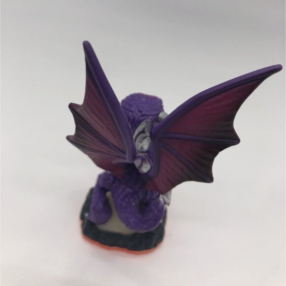 Skylanders Giants Cynder Figure Activision 2012 Purple Dragon Character 85000888 - Picture 4 of 7